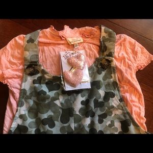 Girls Self Esteem size M shirt and jumper NWT